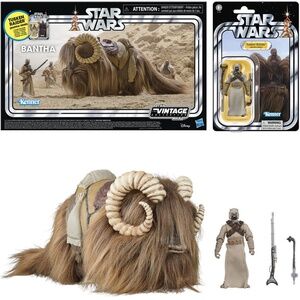Star Wars The Vintage Collection Bantha & Tusken Raider Hasbro 3.75in NIB